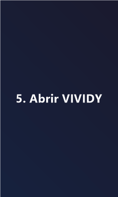 Abrir VIVIDY después de instalar